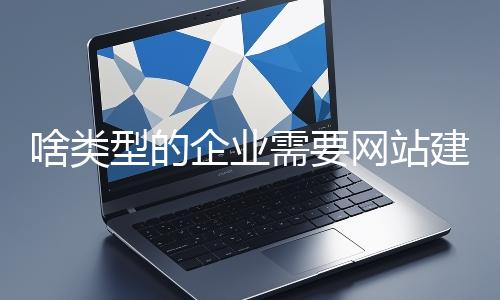 啥類型的企業(yè)需要網站建設